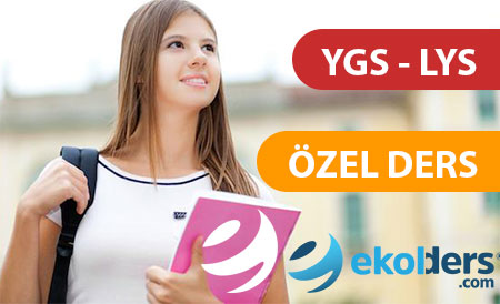 YGS özel ders, LYS özel ders, matematik özel ders, fizik özel ders, kimya özel ders